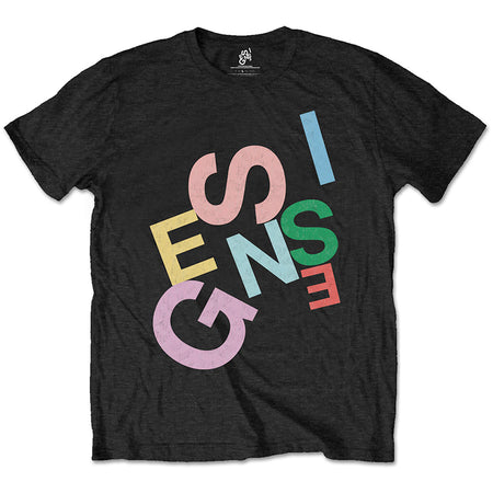 Genesis - Scatter - Black t-shirt