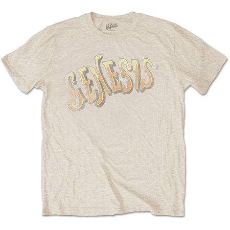 Genesis - Vintage Logo - Sand t-shirt