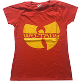 Wu-Tang Clan - Logo - Ladies Red t-shirt