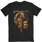 Megadeth - The Sick, Dying..And The Dead Circle LP Art  - t-shirt