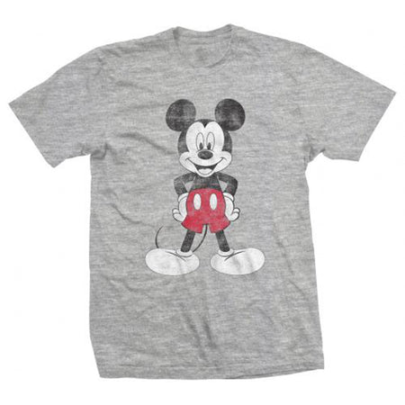 Disney - Mickey Mouse Pose - Grey t-shirt