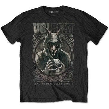 Volbeat - Goat With Skull - Black T-shirt