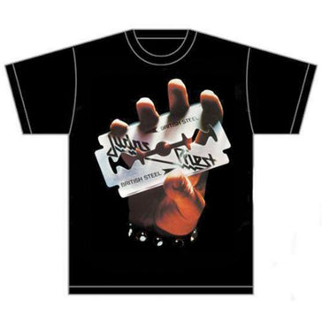 Judas Priest - British Steel - Black t-shirt