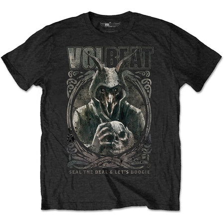 Volbeat - Goat With Skull - Black T-shirt