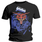Judas Priest - Defenders Blue - Black t-shirt