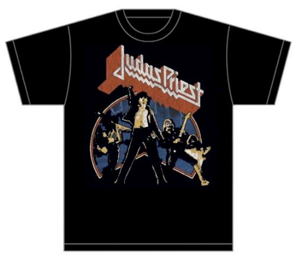 Judas Priest - Unleashed Version 2- Black T-shirt