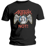 Anthrax -Not Wings - Black T-shirt