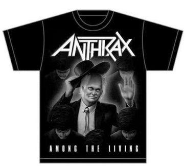 Anthrax - Among The Living - Black T-shirt