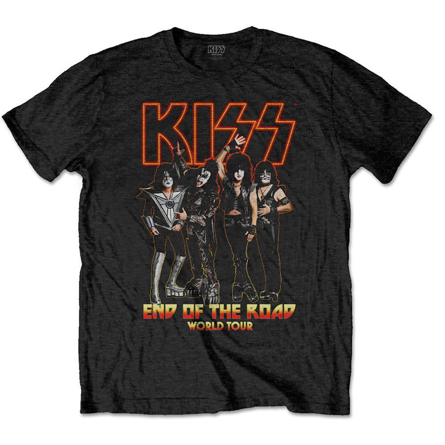Kiss - End Of The Road World Tour - Black t-shirt