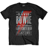 David Bowie - Hammersmith Odeon - Black t-shirt