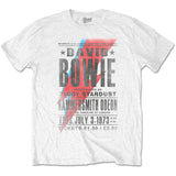 David Bowie - Hammersmith Odeon - White t-shirt