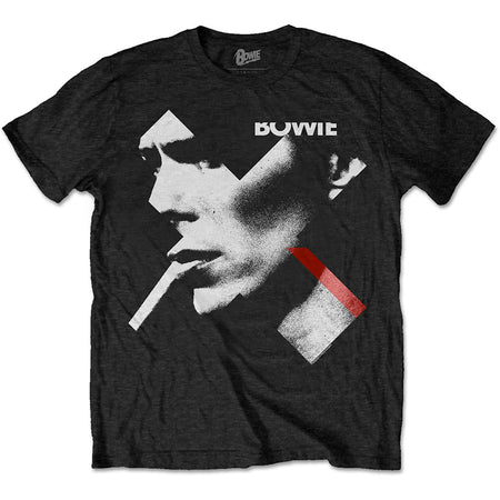 David Bowie - X Smoke Red - Black t-shirt