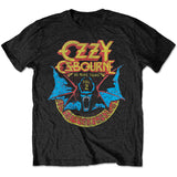 Ozzy Osbourne - Bat Circle-No More Tours Tour - Black  T-shirt