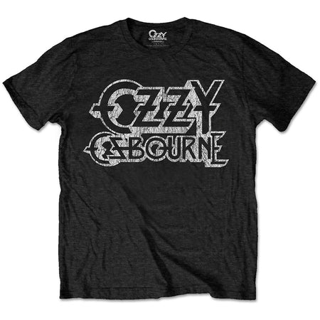 Ozzy Osbourne - Vintage Logo - Black  T-shirt