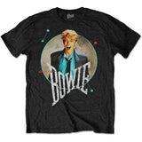 David Bowie - Circle Scream With Backprint - Black t-shirt