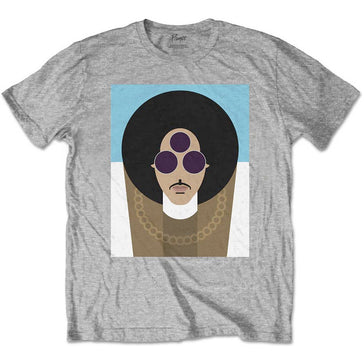 Prince - Art Official Age - Grey T-shirt