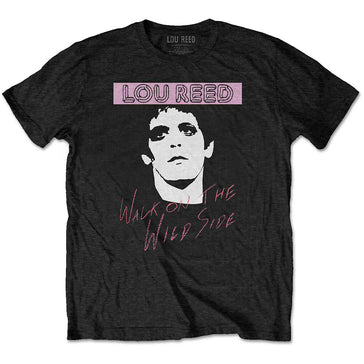 Lou Reed - Walk On The Wild Side - Black t-shirt