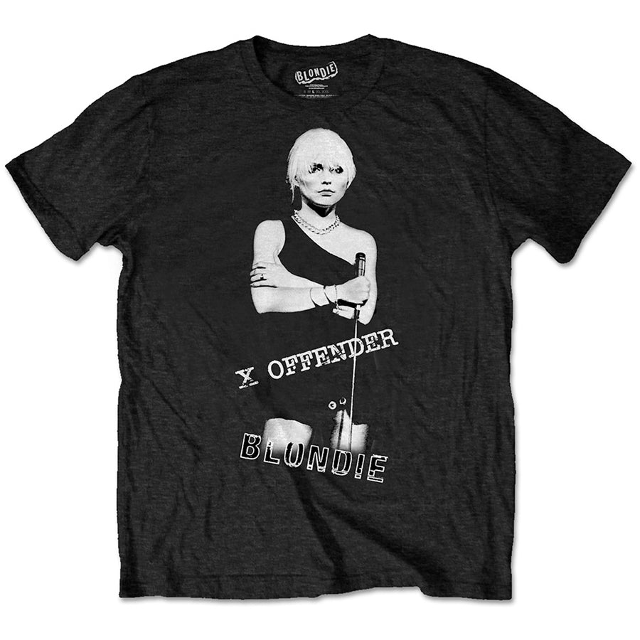 Blondie - X Offender - Black t-shirt