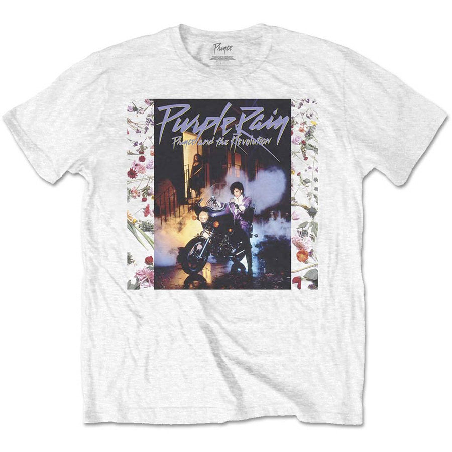 Prince - Purple Rain Album - White T-shirt