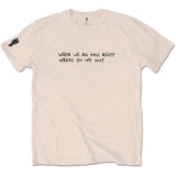 Billie Eilish - When We All Fall Asleep - Natural t-shirt