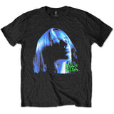 Billie Eilish - Neon Shadow Blue - Black t-shirt