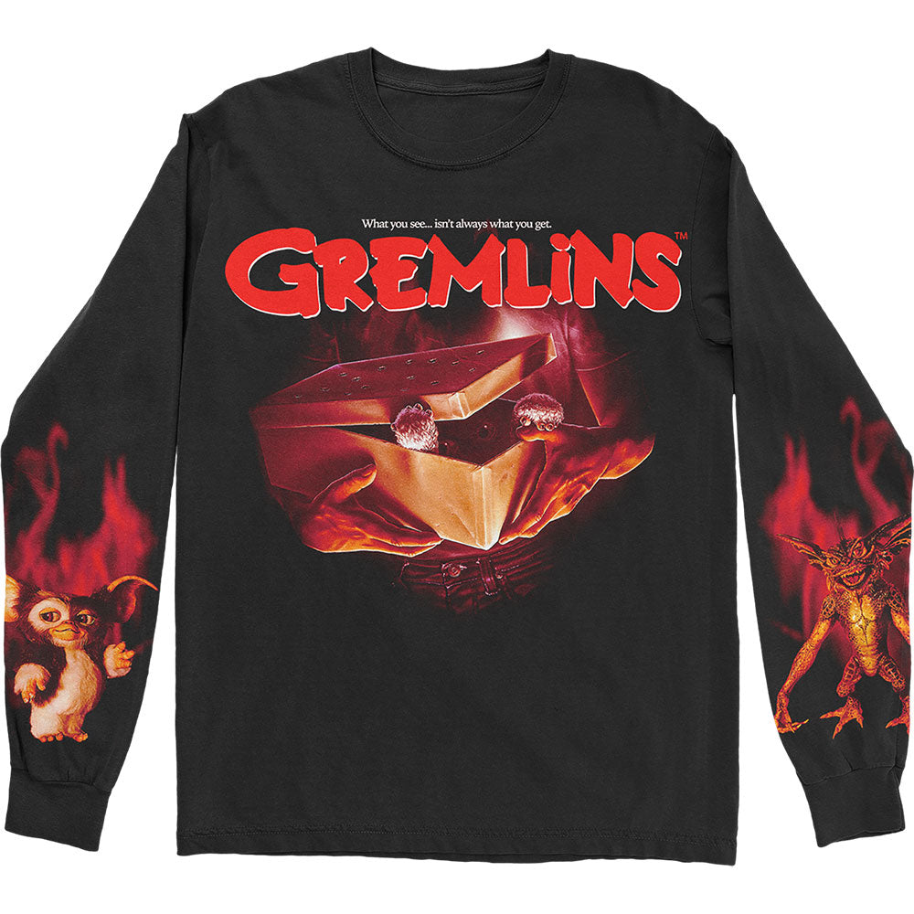 Gremlins - What It Seems - Long sleeved - Black T-shirt