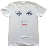 Prince - Faces & Doves Back Print  - White t-shirt