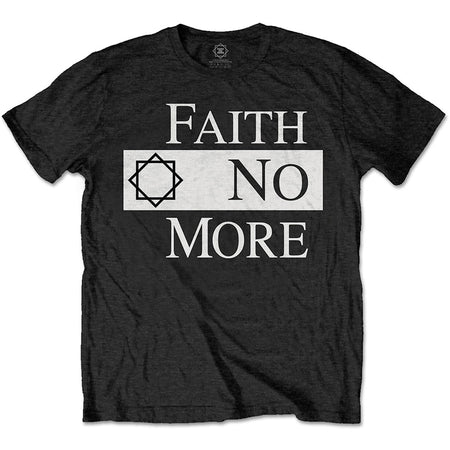 Faith No More - Logo V2 - Black T-shirt