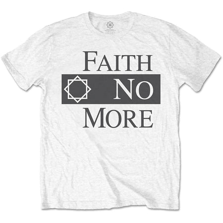 Faith No More - Logo V2 - White T-shirt