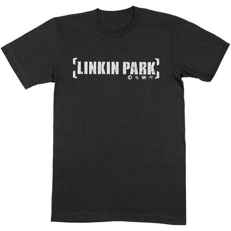 Linkin Park - Bracket Logo - Black T-shirt