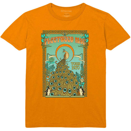 Fleetwood Mac - Peacock - Orange t-shirt