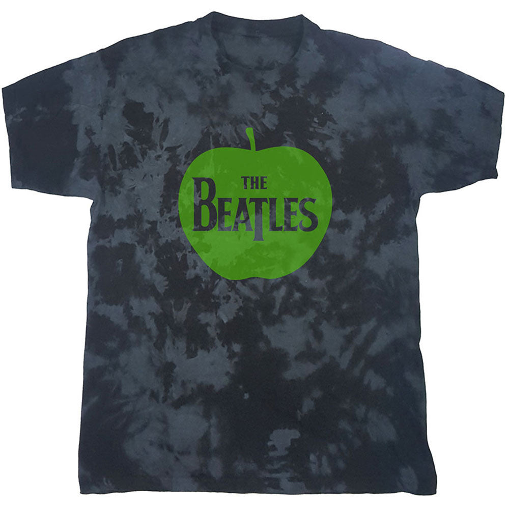 The Beatles -  Apple-Dip Dye - Grey t-shirt