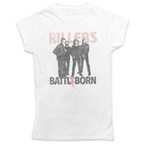 The Killers - Battle Born - Girl's Junior White t-shirt