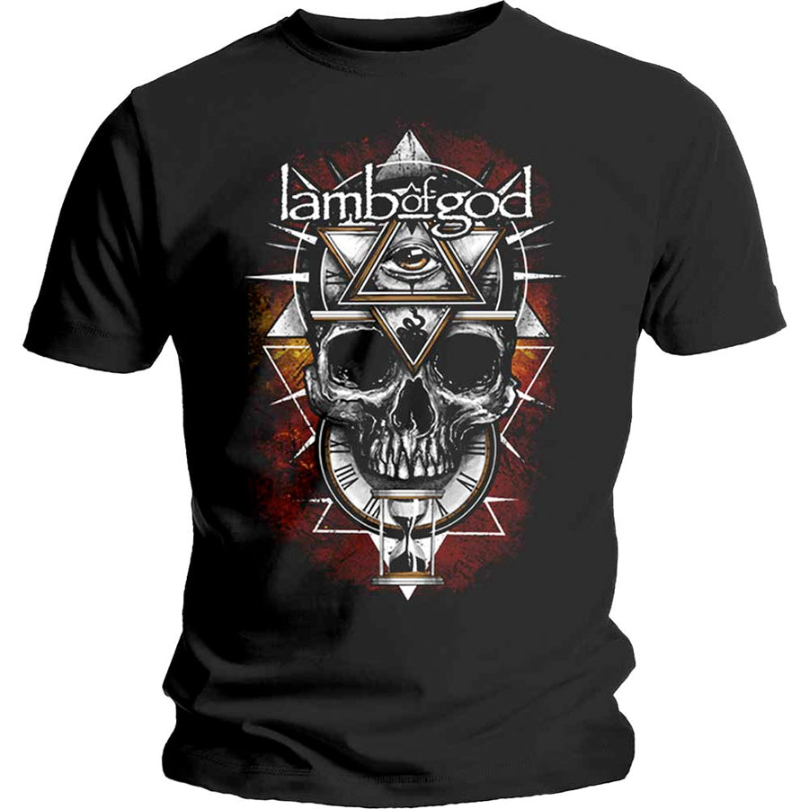 Lamb Of God - All Seeing Red - Black  T-shirt