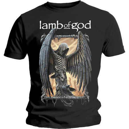 Lamb Of God - Winged Death - Black  T-shirt