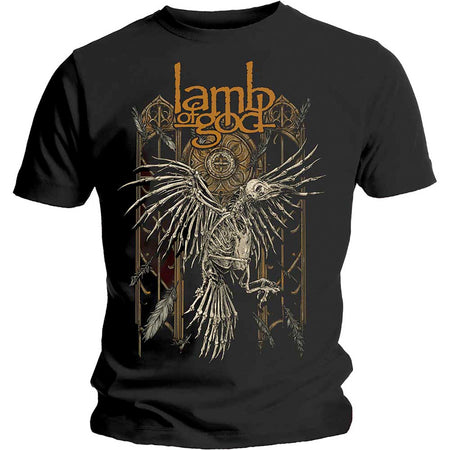 Lamb Of God - Crow - Black  T-shirt