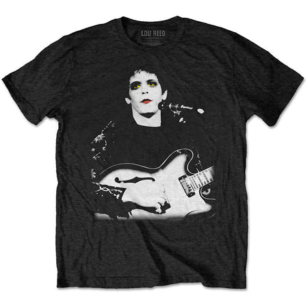 Lou Reed - Bleached Photo - Black t-shirt