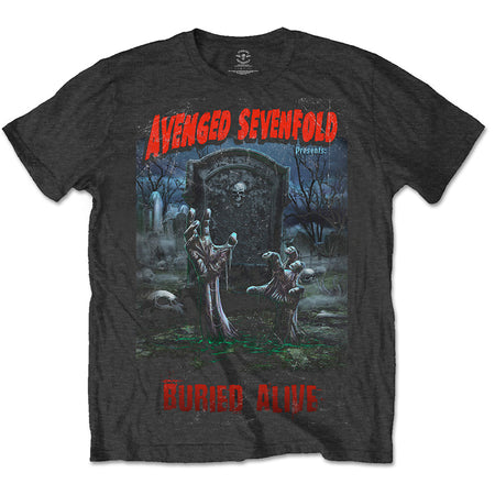 Avenged Sevenfold - Buried Alive 2012 Tour  - Black T-shirt