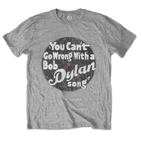 Bob Dylan - You Can't Go Wrong - Grey  T-shirt