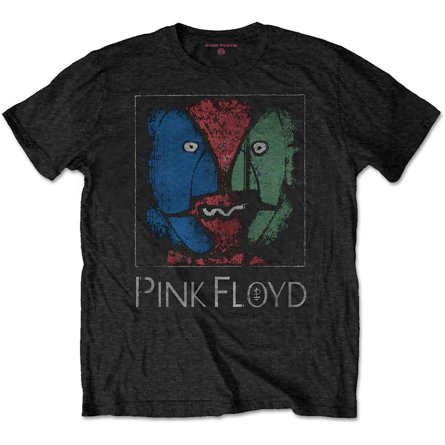 Pink Floyd - Chalk Heads - Black t-shirt