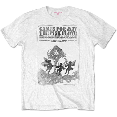 Pink Floyd - Games For May - White t-shirt