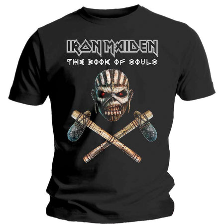 Iron Maiden - Axe Colour - Black T-shirt