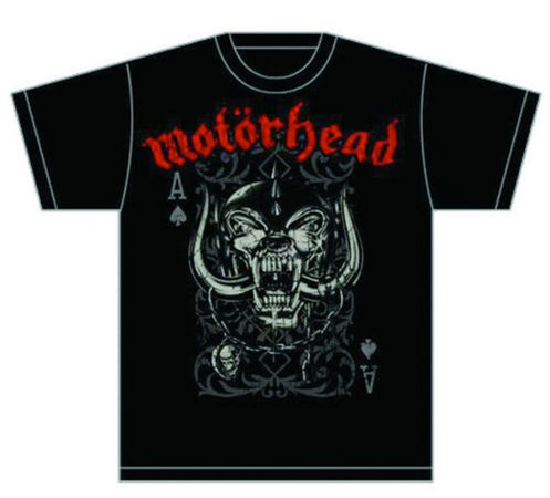 Motorhead - Lemmy-Playing Card - Black t-shirt