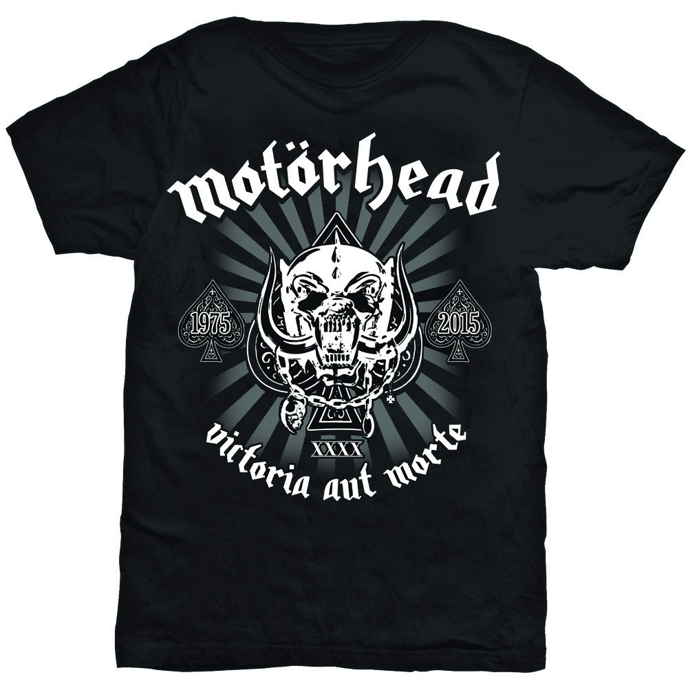 Motorhead - Lemmy-Victoria Aut Morte- Black t-shirt