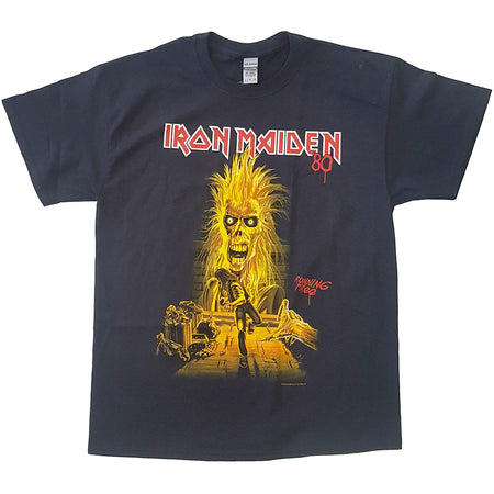 Iron Maiden - Debut Album 40th Anniversary -  Black T-shirt