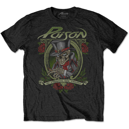 Poison - We Trust - Black T-shirt