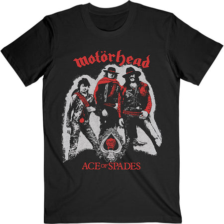 Motorhead - Ace Of Spades Cowboys - Black t-shirt