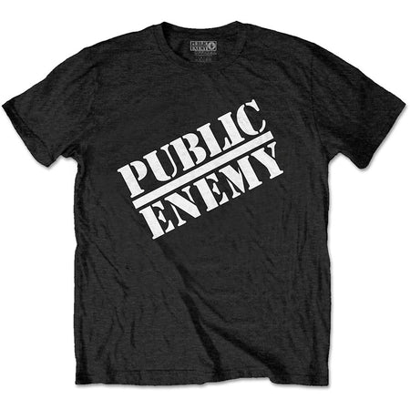 Public Enemy - Logo - Black - White t-shirt