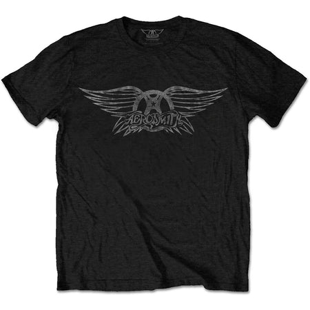 Aerosmith - Vintage Logo - Black T-shirt