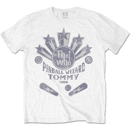 The Who -  Pinball Wizard Flippers - White t-shirt